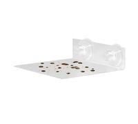 Bird Feeder Tray, Clear Acrylic Food Waste Catcher Plate, Bird Feeder Plate with Suction Cup for Home Window Glass Cage Patio Lawn Balcony, Outdoor Feeding Accessory, Easy Clean Catcher