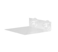 Bird Feeder Tray - Clear Acrylic Plate | Food Waste Catcher Plate With Suction Cup | Acrylic Birds-Feeder | Bird Feeder Plates For Home, Window, Glass, Cage, Garden, Backyard, Patio, Lawn, Balcony