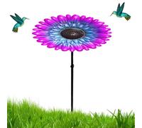 Bird Feeder Tray, Flower Birdbath Feeder, 9.45x9.45in Garden Waterer Design, Authentic Metal Construction, Easy to Clean for Yard, Lawn, Patio, Deck, Outdoor House Decor