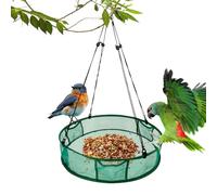 Bird Feeder | With 3 Pockets Weatherproof Food Holder Adjustable Hanger Outdoor Large For Hummingbird Chickadee Finch Garden Yard Patio Porch Pathway Tree Balcony