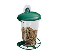 Bird Feeders - Automatic Food Container, Wall Mounted Weatherproof Bird Feedser, Attracting Wild Birds Chickadees Goldfinches Finches And Sparrows And Others