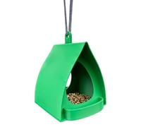 Bird Feeders For Outdoors - Open Design Hut Shape Feeder Station | Hangable Mounted Bird House, 3D Printed Garden Balcony Decor for Winter Squirrel and Hummingbird