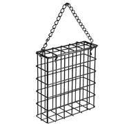 Bird Feeders for Outside | Wire Mesh Suet Cage | Hanging Feeding Dispenser
