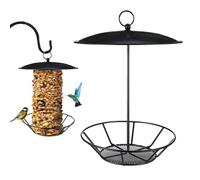 Bird Feeders, Metal Suspending Bird Feeder, Rustic Heavy-Duty Waterproof Design, Sturdy Garden Accessories, Ideal for Wildlife Watching, Balcony, Patio, Backyard, Outdoor Trips