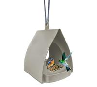 Bird Feeders - Outdoor Hanging Bird Feeder | Seed Holder with Weather Resistant Design, Easy to Fill Feeder for Small Birds, Squirrels Resistant, and Backyard Wildlife Observation