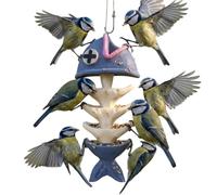 Bird Feeding Rack - Creative Novelty Fish Bone Resin Rack | Bird Feeder for Outdoor | for Outdoor Outside Garden Patio Balcony Backyard Home House Park