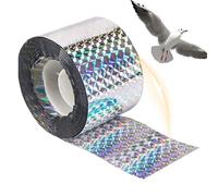 Bird Flash Tape - Strisce Di Nastro Riflettente, Streamer Spavente Esterno | Banda Per Protezione Per Colture Da Giardino, Pellicola Per Lamina Deterrente Dei Parassiti, Decorazione Della Striscia Di