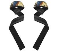 Bird Forst Green Polsiere e Cinghie di Sollevamento 66 cm Antiscivolo Coppia di Cinghie Palestra per Allenamento, Palestra, Powerlifting, Bodybuilding