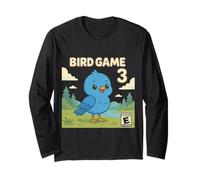 Bird Game 3 Viral Meme Parodia - Uccelli Carini e comici Maglia a Manica