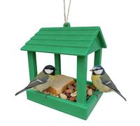 Bird House - Open Roof Weather Resistant Bird Feeders | Feeder Tray, Feeding Stations,Squirrel Proof, Easy Clean, Outdoor Feeders for Outside Yard Garden Hummingbird Finch Viewing