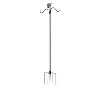 Bird House Pole - Kit di montaggio ad alte prestazioni, altezza regolabile per casetta per uccelli | Asta di metallo per la luce del sole | Bastoni da giardino all'aperto F0R viti da appendere