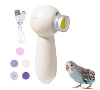 Bird Nail Grinder, Parrot Beak Trimmer, Electric Pet Care Tool with 6 Grinding Heads for Safe and Maintenance, Multipurpose Grooming Kit Cockatiels, Hamsters 5.12x3.15x1.97 Inches