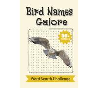 Bird Names Galore: Word Search Challenge