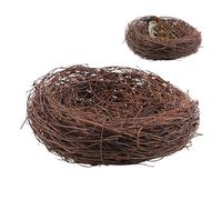 Bird Nest Decor, Artificial Bird Nest, Easter Bird Nest, Falso Birds Ornament, Breathable Bird Nest, Garden Nest Decoration, Spring Nest Craft, Home Bird Decor, Decorative Bird House, Rustic Nest Deco