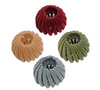 Bird Nest Hair Clip - Creatore Di Panini Espandibile | 4x Uccelli Nidificano Fasce Per Capelli Pettinate, Per Artigli, Produttore Di Panini Retrattili, Eleganti Porta Coda Di Cavallo Anti-slip Pe
