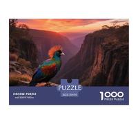 Bird of Paradise 1000 Pezzi Puzzle Introduzione Per Adolescenti Osservazione Pazienza Bird Cornice Fotografica 70x50cm/1000pcs