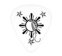 Bird Of Paradise Filipino Sun Plettri per chitarra Plettri per chitarra basso 12 pezzi