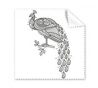 Bird Paint Peafowl colorato occhiali panno di pulizia del pulitore dello schermo 5PCS Gift
