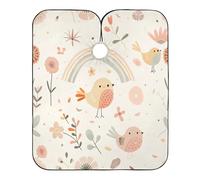 Bird Rainbow Donna Uomo Mantellina Parrucchiere Antiaderente Mantella Parrucchiere Tutta Lunghezza Mantella Taglio Capelli Per Tagliare I Capelli Uso Domestico Acconciatura 168X140Cm