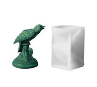 Bird Resin Mold, Halloween Sculpture Silicone Mould, Multifunctional Crafting Tool for Soap Making, Artistic D iy Supplies, Ideal for Family, Friends, Lovers, Holiday, 4 and 5 Inch
