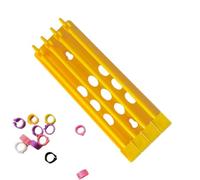 Bird Ring Halter - Identity Band Rack, Stand Label Halter | Supporto per anelli per uccelli | Training Identificare la mensola a nastro, Racing Bird Ring Rack per pollo, Eagle Foot,