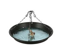 Bird Seed Catcher Tray - 32.5cm Hanging Bird Feeder Tray | Outdoor Birds Seed Catcher | PP & Iron Weatherproof Trays With Chain | Large Spill-Proof Birds Feeding Station For Garden