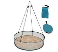 Bird Seeding Tray, Birds Feeder Falling Tray, 20x4.13 inches Outdoor Hoop Holder, Space-Saving Design, Birdseed Catcher for Home, Driveway, Balcony and Patio