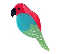 Bird Shape Hair Clip - Colorful Acetate Accessory | Parrot Design Cellulose Jaw Clamp for Women, Girls, Adults, Stylish Decorative Grip for Daily Hairstyle, Lightweight Durable Holder for All Ages