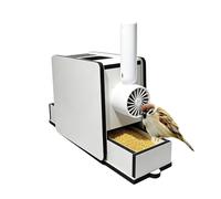 Bird Shelling Machine - Wooden Rechargeable Bird Feed Huller, High Speed Husk Separator Portable Quiet Grain Cleaner | for Macaws Parrot Sparrow Parakeet Budgies Conures Cockatiels Home Garden Outdoor