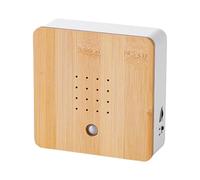 Bird Sound Machine, Nature Chirping Speaker, Indoor Ambient Noise, Realistic Audio, Relaxation & Sleep Aid, Bedroom Decor, 4.72x4.72x1.57 Inches Wood