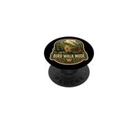 Bird Walk Mode Birdwatching Binocolo PopSockets PopGrip Adesivo