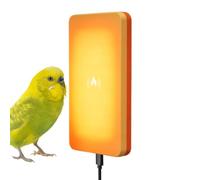 Bird Warmer for Cage Constant Temperature Heat Plate | Chew-Proof Heater for Bird Cage for Reptiles Small Animals Hamsters Parrot Frogs Lizards Snakes Turtle Poultry Outdoor