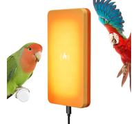 Bird Warmer For Cage - Constant Temperature Quiet Heat Plate | Chew Proof Bird Cage Heater For Cockatiels Parrot Hamsters Reptiles Small Animals Frogs Lizards Snakes Turtle Poultry Outdoor Winter Use