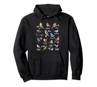 Bird Watcher Bird Lover Birder Birding Nerd Felpa con Cappuccio