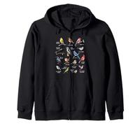 Bird Watcher Bird Lover Birder Birding Nerd Felpa con Cappuccio