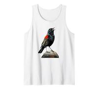 Bird Watchers Merlo dalle ali rosse Merlo Alato Rosso Canotta