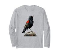 Bird Watchers Merlo dalle ali rosse Merlo Alato Rosso Maglia a Manica