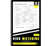 Bird Watching Book Notebook Gifts for Birdwatchers to Track Birding Adventures