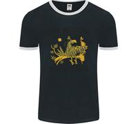Bird Watching Va In Entrambi I Modi Divertente Uomo Ringer T-Shirt FotL