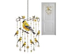 Bird Wind Chime Stained Elegant Windchimes Iron Bells Ornaments