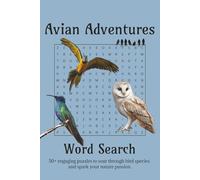 Bird Word Search: Word Searches with Easy to Read Print about Birdwatching, Avian, Ornithology and more | 6x9 inches, 110 pages | 50+ puzzles…Gift for Vacation, Holidays and Free Times