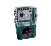 Bird-X BirdXPeller Pro Electronic Bird Preventer versione 2, dispositivo sonico per uccelli, perfetto per corvi, merli, grackles, cormorani e corvi, copre fino a 1 acro, frequenza 3-5 kHz