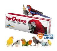 BIRDETOX 2 Siringhe da 15 ml - Mangime Complementare per pappagalli