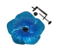 Birdfeeder Water Bowl - Ciotola per uccelli per esterni, con morsetto decorativo rimovibile, per cortile, terrazza, balcone, , cortile