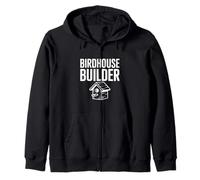 Birdhouse Builder Crafting Appassionato per Gli Amanti del Fai da Te Felpa con Cappuccio