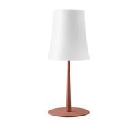 Foscarini Lampada da tavolo Birdie Easy E27 FN221022_64 rosso mattone 43 cm
