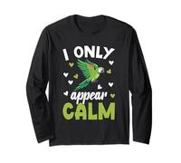 Birdkeeper Bird Owner Birdkeeper Appear Calm Hahn Ara Maglia a Manica