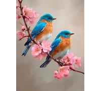 Birds 700 Piece Jigsaw Puzzles for Adults, Colourful, Challenging & Brainteasing Adult puzzles 700 Pieces Flower Branch, Fun jigsaws for The Whole Family 20x15 inch