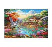 Birds And Flowers Jigsaw Puzzle 1000 Pezzi Per Adulti Gioco Jigsaw Toys Adolescenti Puzzles Gifts Decorazione Murale （75×50cm）