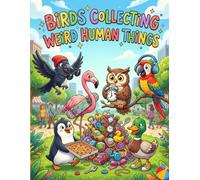 Birds Collecting Weird Human Things: A Silly and Fun Coloring Adventure Featuring Funny Birds Collecting Strange Human Stuff for Kids Ages 4-8